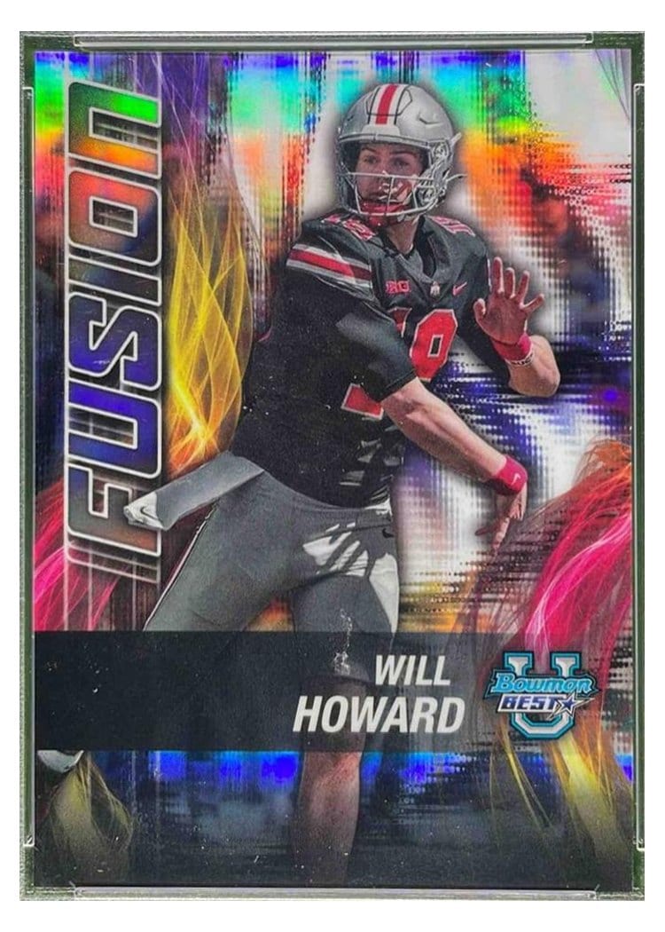 2024 Bowman University Best Mirror Image Fusion Set Emeka Egbuka #MIF-3