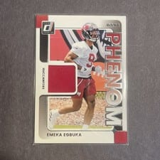 2025 Donruss Rookie Phenom Jerseys Emeka Egbuka #RPJ-EEA card
