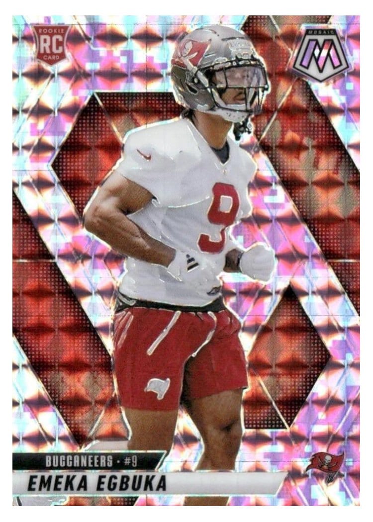 2025 Panini Mosaic Base Set Emeka Egbuka #376 card