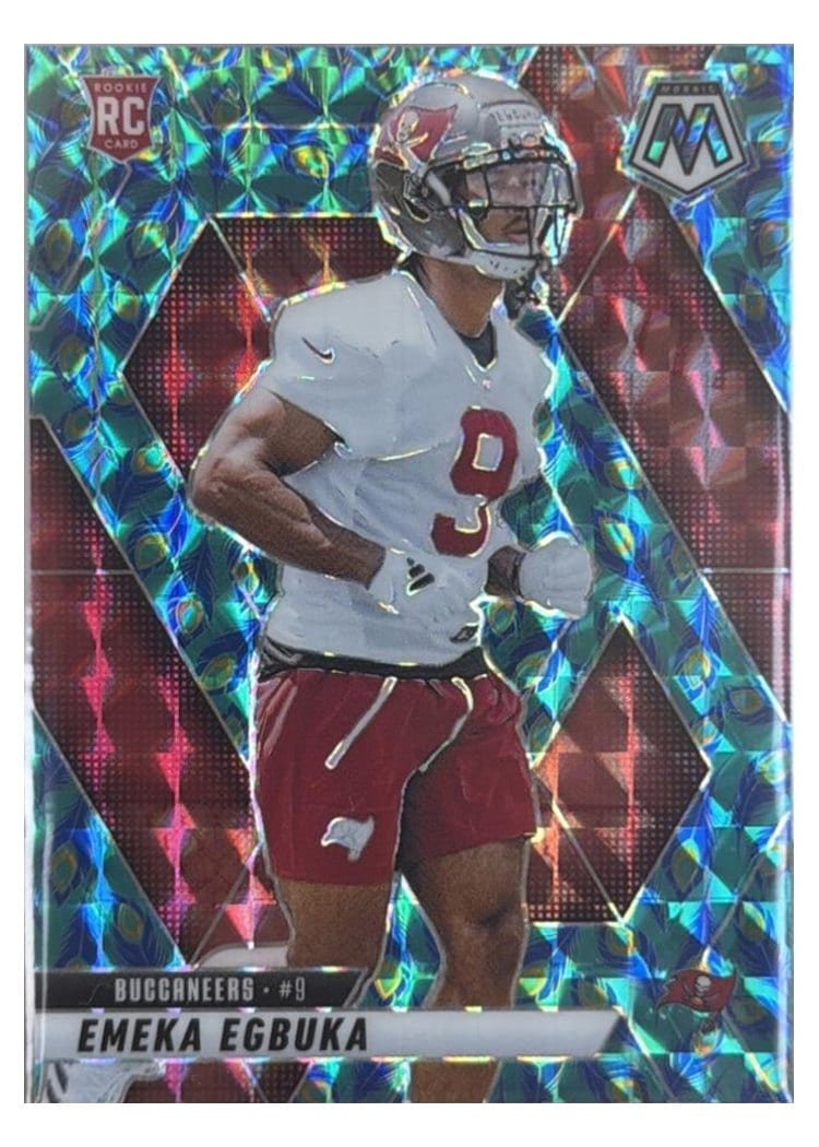 2025 Panini Mosaic Base Set Emeka Egbuka #376 card