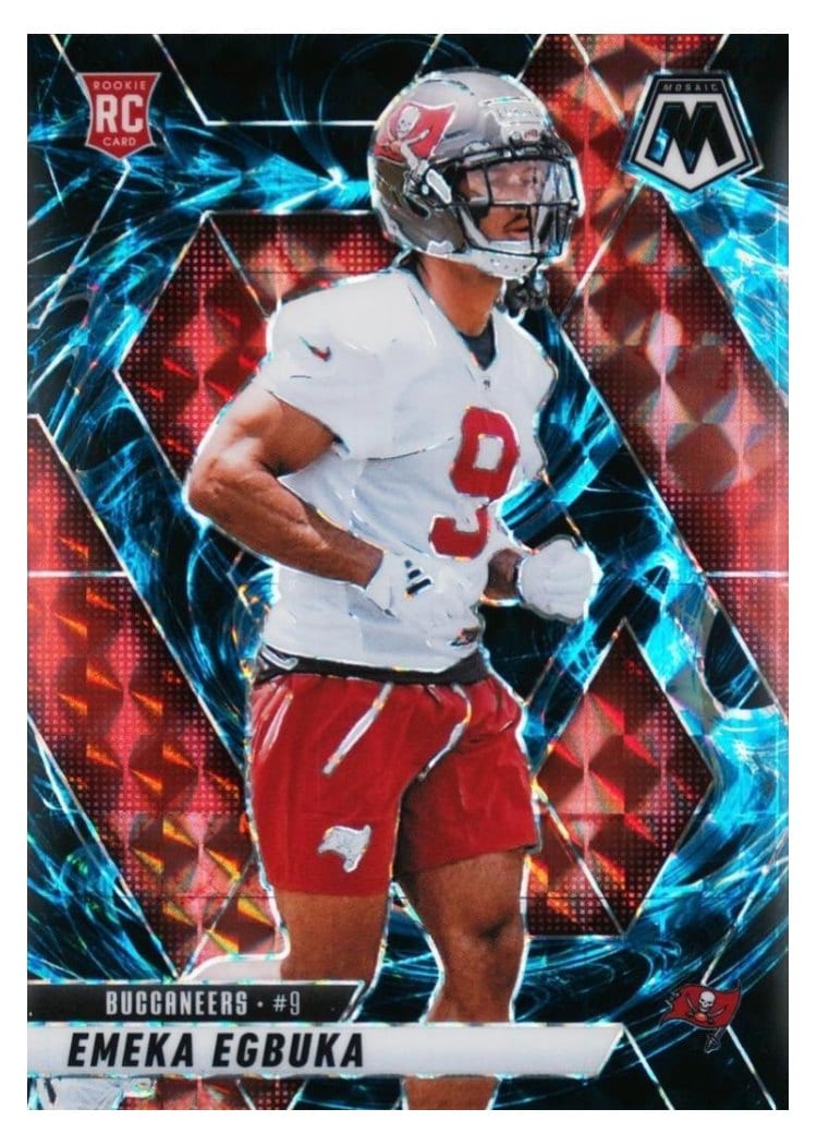 2025 Panini Mosaic Base Set Emeka Egbuka #376 card