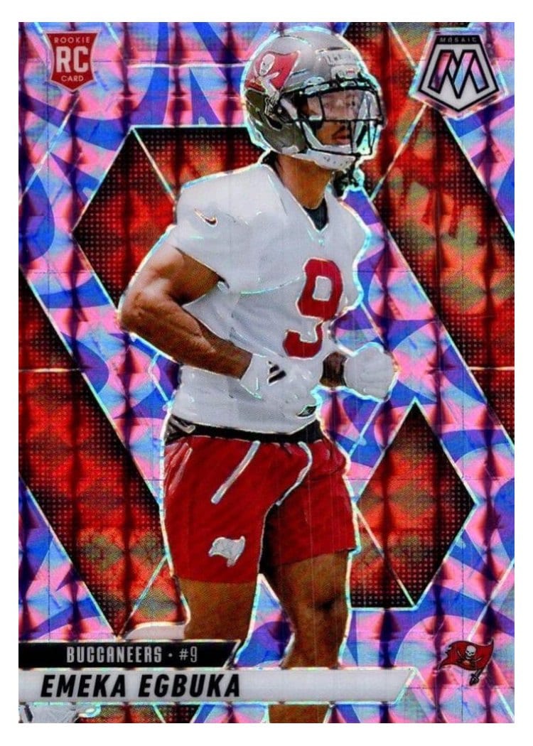 2025 Panini Mosaic Base Set Emeka Egbuka #376 card