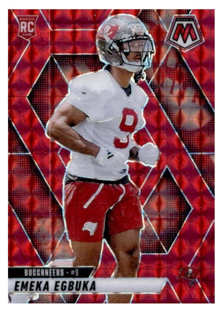 2025 Panini Mosaic Base Set Emeka Egbuka #376 card