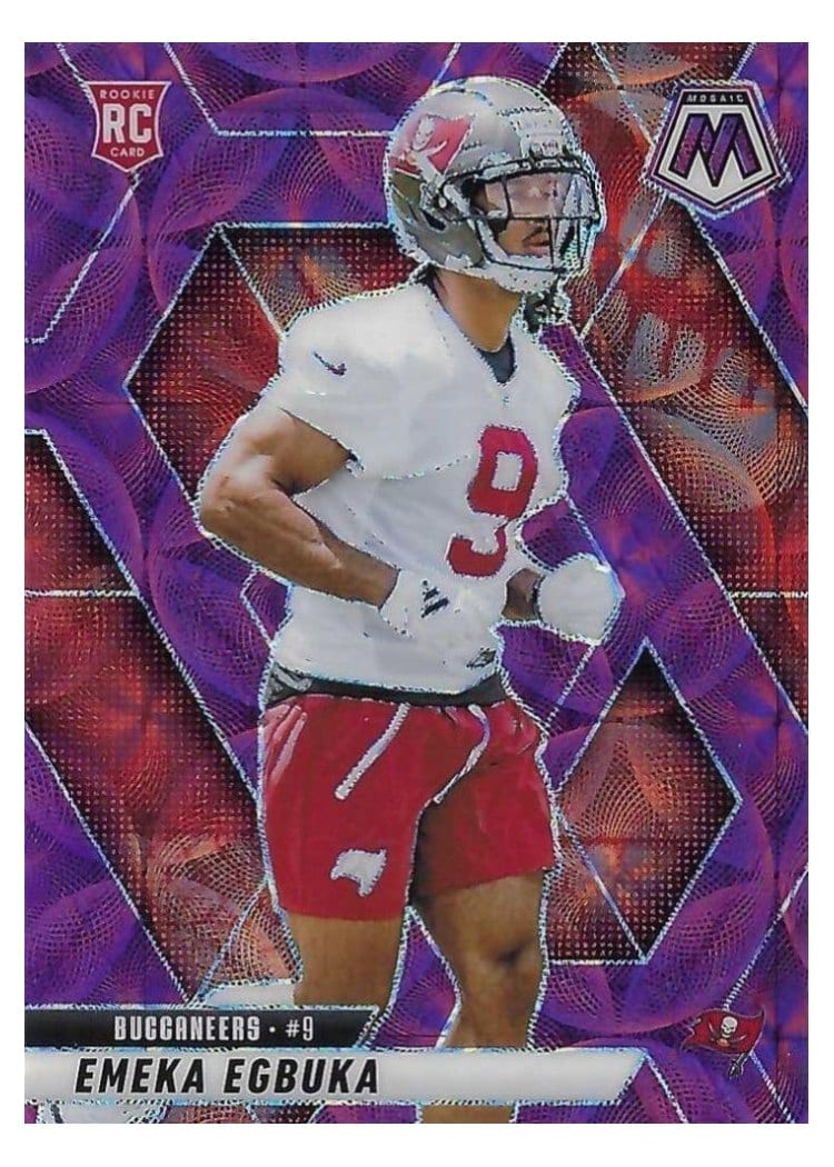 2025 Panini Mosaic Base Set Emeka Egbuka #376 card