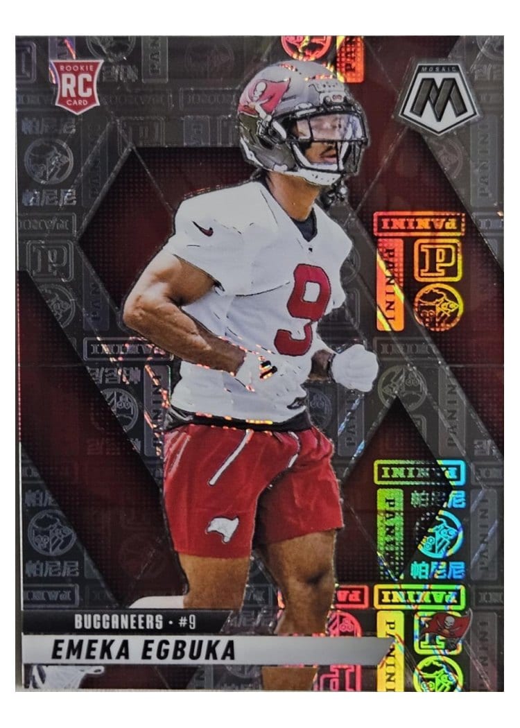 2025 Panini Mosaic Base Set Emeka Egbuka #376 card