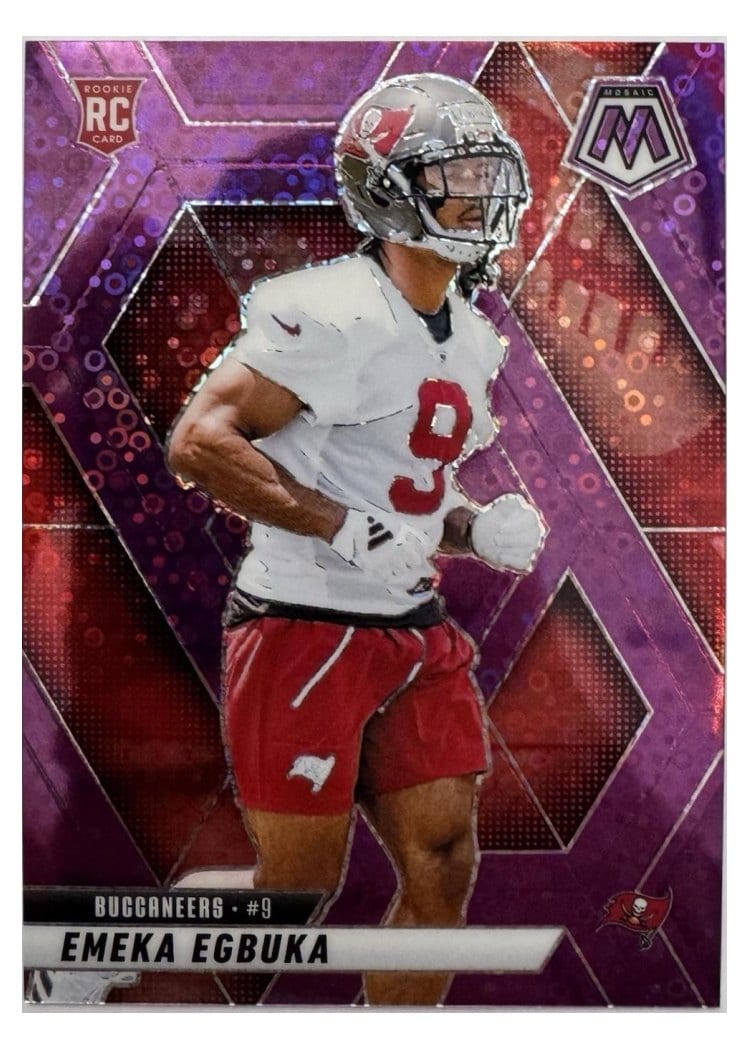 2025 Panini Mosaic Base Set Emeka Egbuka #376 card