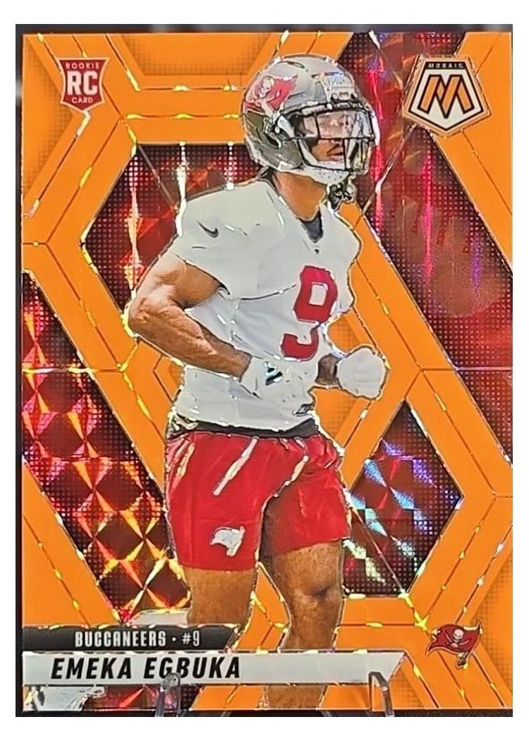 2025 Panini Mosaic Base Set Emeka Egbuka #376 card