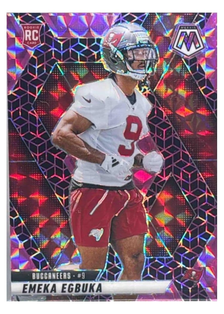 2025 Panini Mosaic Base Set Emeka Egbuka #376 card
