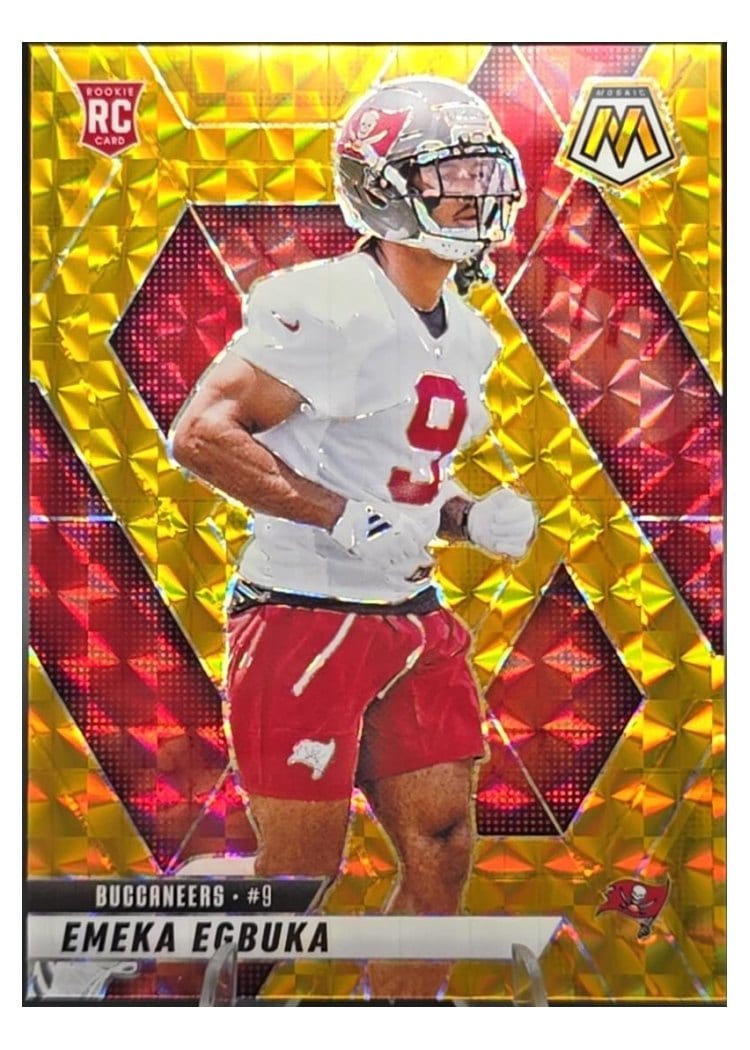 2025 Panini Mosaic Base Set Emeka Egbuka #376 card