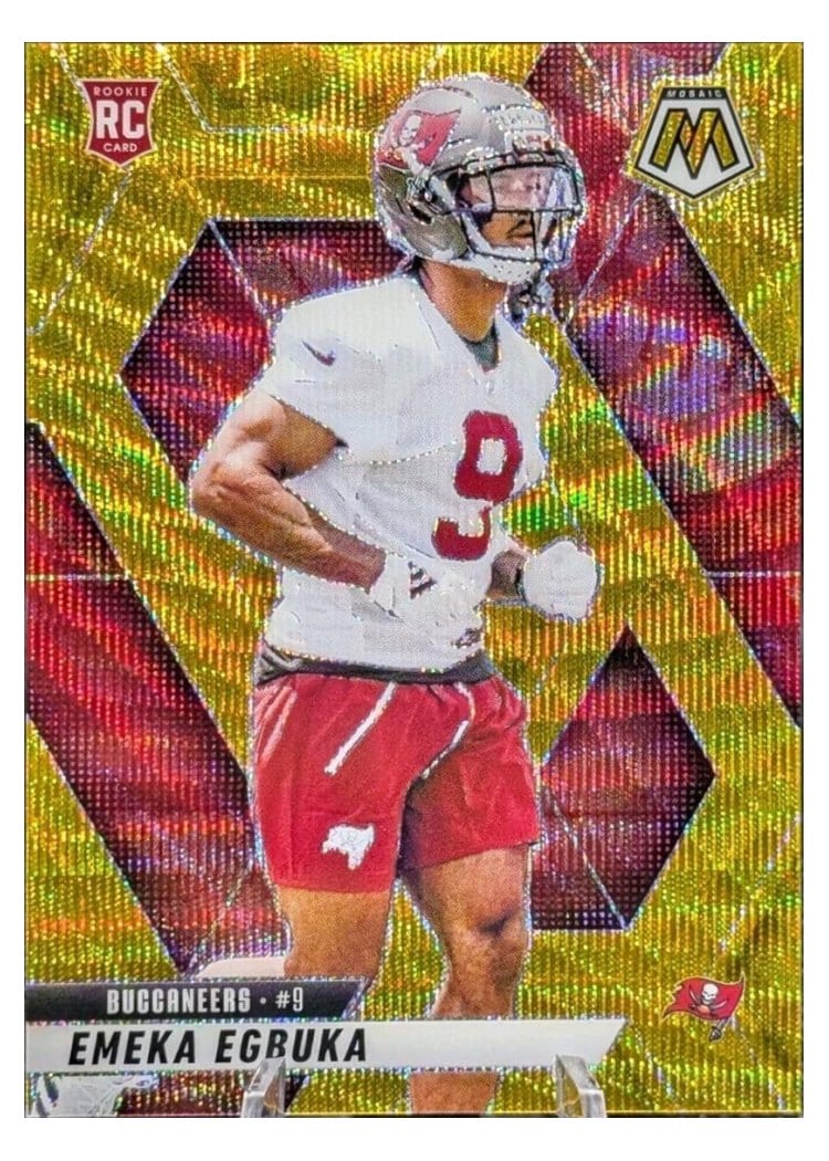 2025 Panini Mosaic Base Set Emeka Egbuka #376 card