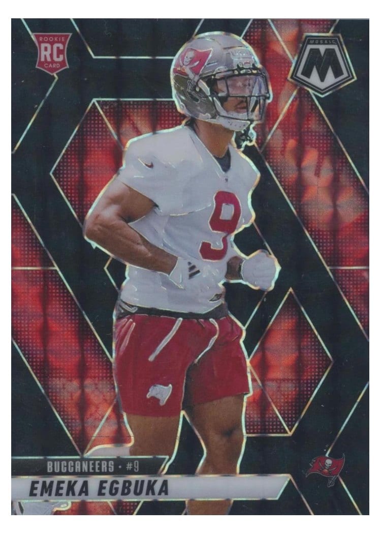 2025 Panini Mosaic Base Set Emeka Egbuka #376 card