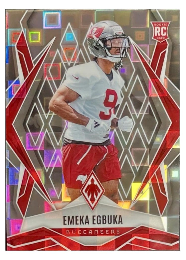 2025 Panini Phoenix Base Set Emeka Egbuka Silver Pandora #225 card