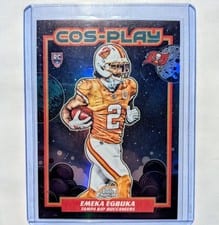 2025 Topps Cosmic Chrome Cos Play Emeka Egbuka #CP-9