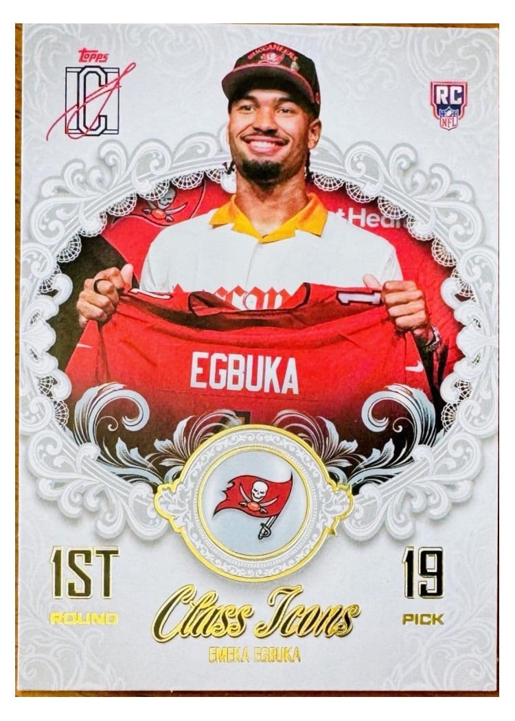 2025 Topps Signature Class Class Icons Emeka Egbuka #CI-20 card