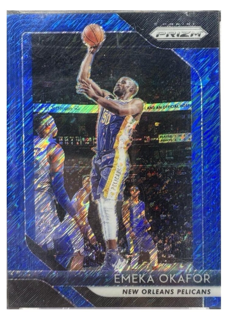 2018-19 Panini Prizm Base Set Emeka Okafor #187 card
