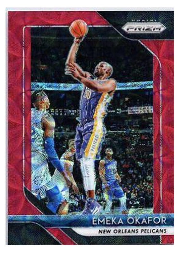2018-19 Panini Prizm Base Set Emeka Okafor #187 card