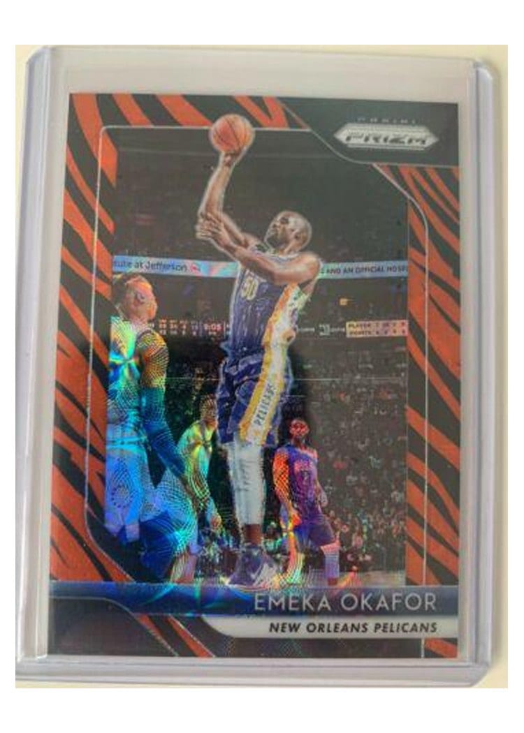 2018-19 Panini Prizm Base Set Emeka Okafor #187 card