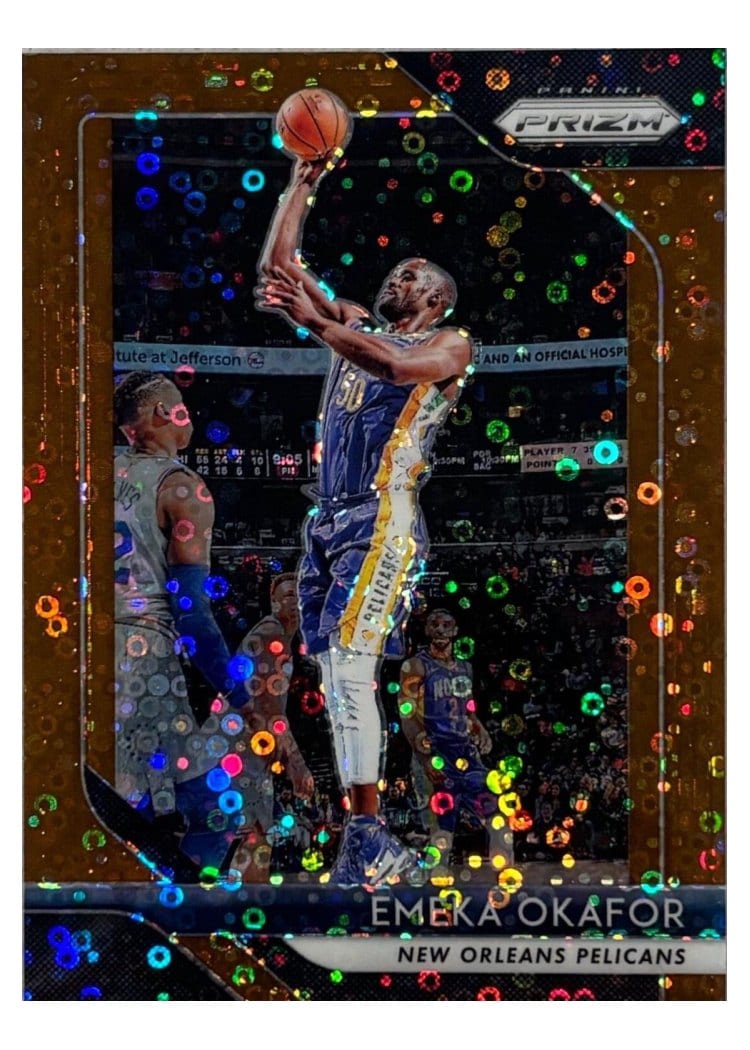 2018-19 Panini Prizm Base Set Emeka Okafor #187 card