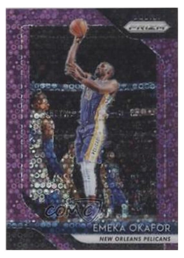 2018-19 Panini Prizm Base Set Emeka Okafor #187 card