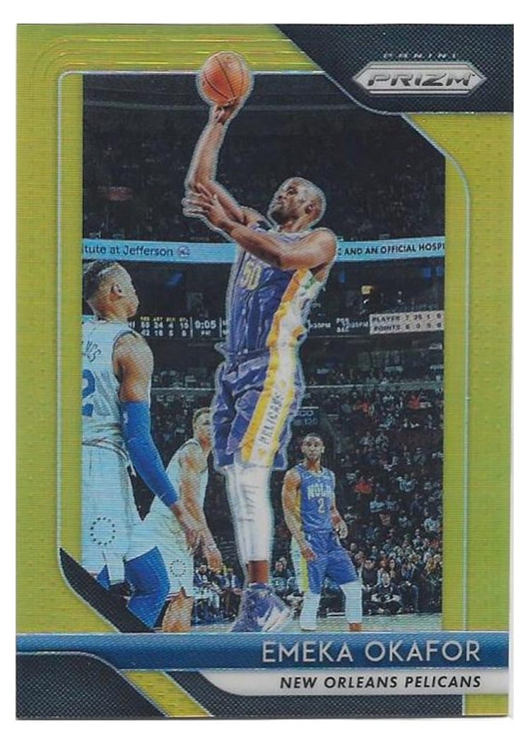 2018-19 Panini Prizm Base Set Emeka Okafor #187 card