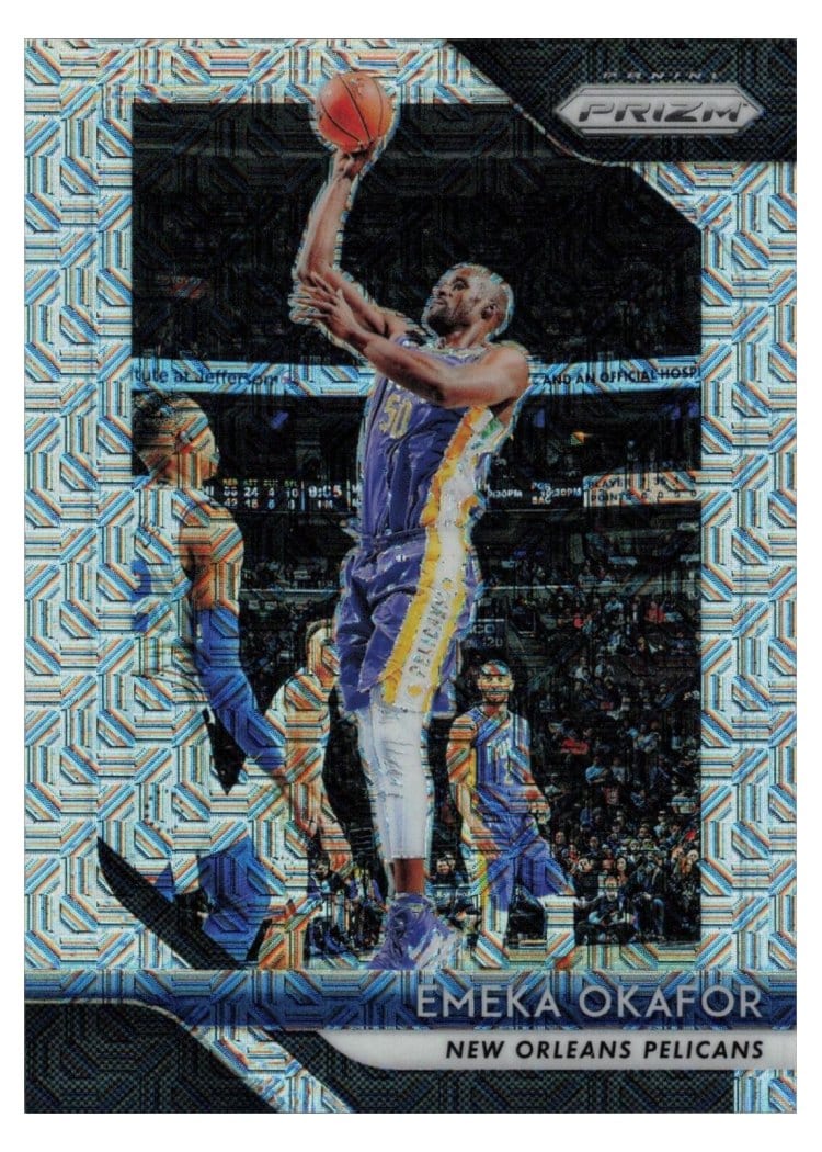 2018-19 Panini Prizm Base Set Emeka Okafor #187 card