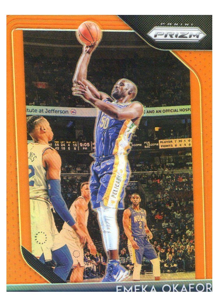 2018-19 Panini Prizm Base Set Emeka Okafor #187 card