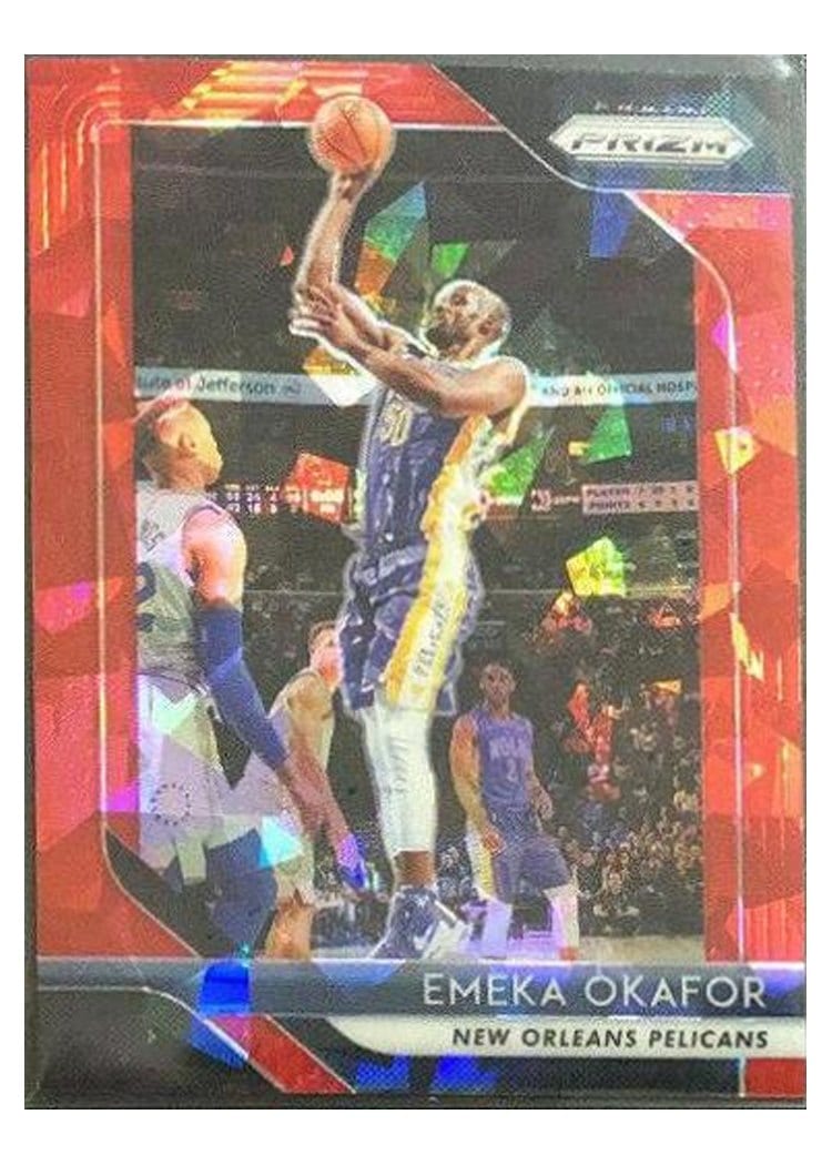2018-19 Panini Prizm Base Set Emeka Okafor #187 card