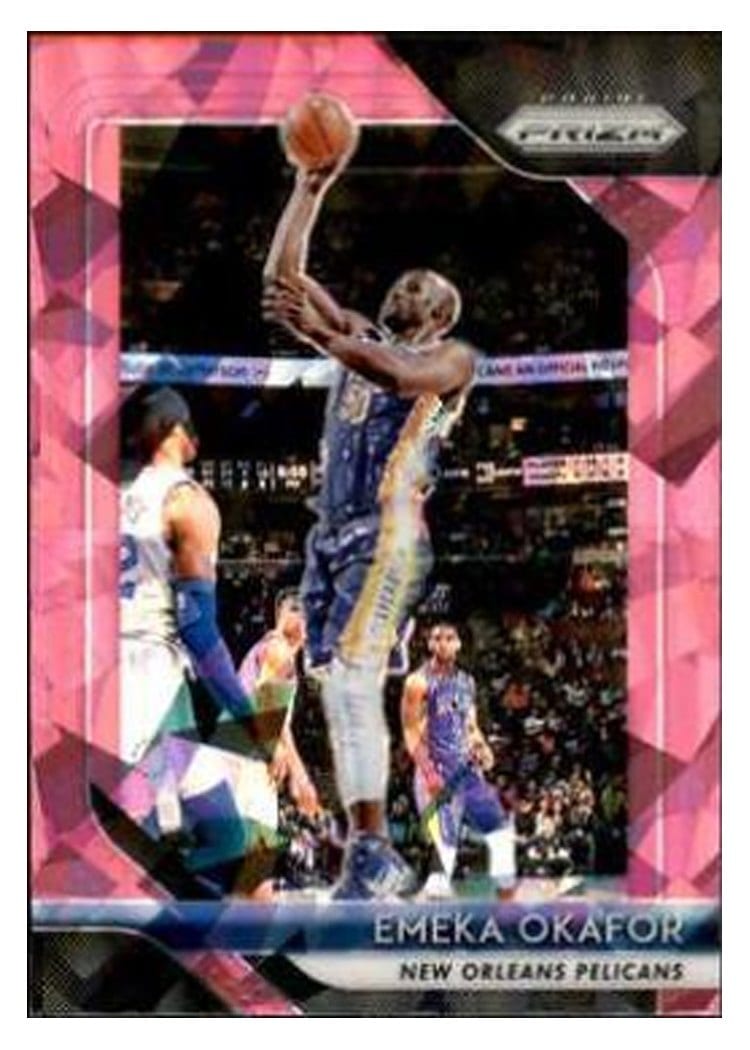 2018-19 Panini Prizm Base Set Emeka Okafor #187 card