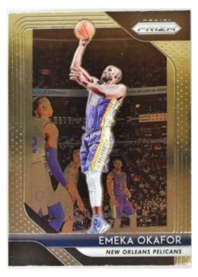 2018-19 Panini Prizm Base Set Emeka Okafor #187 card