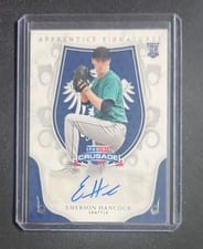 2024 Panini Crusade Apprentice Signatures Emerson Hancock #AS-EHK card