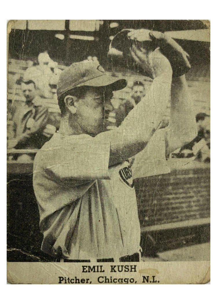 1947 Tip Top Bread Emil Kush card