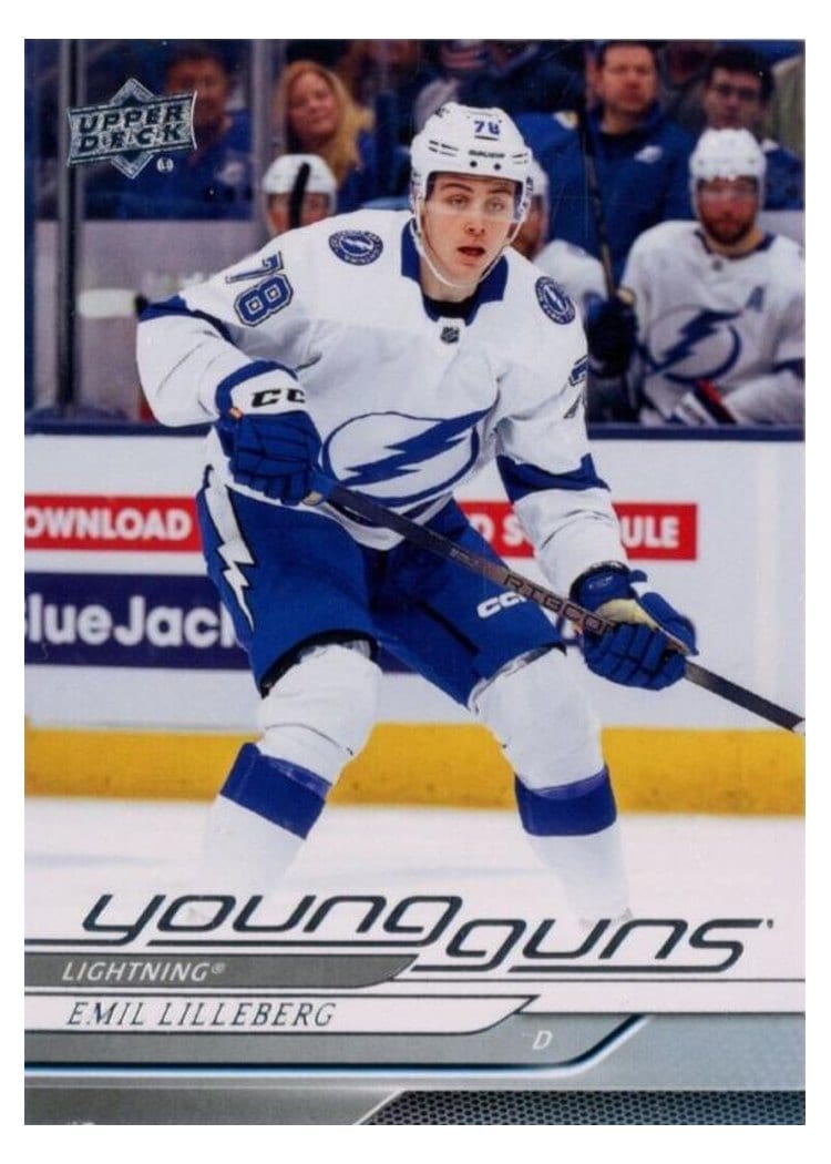 2024-25 Upper Deck Base Set Emil Lilleberg #241 card