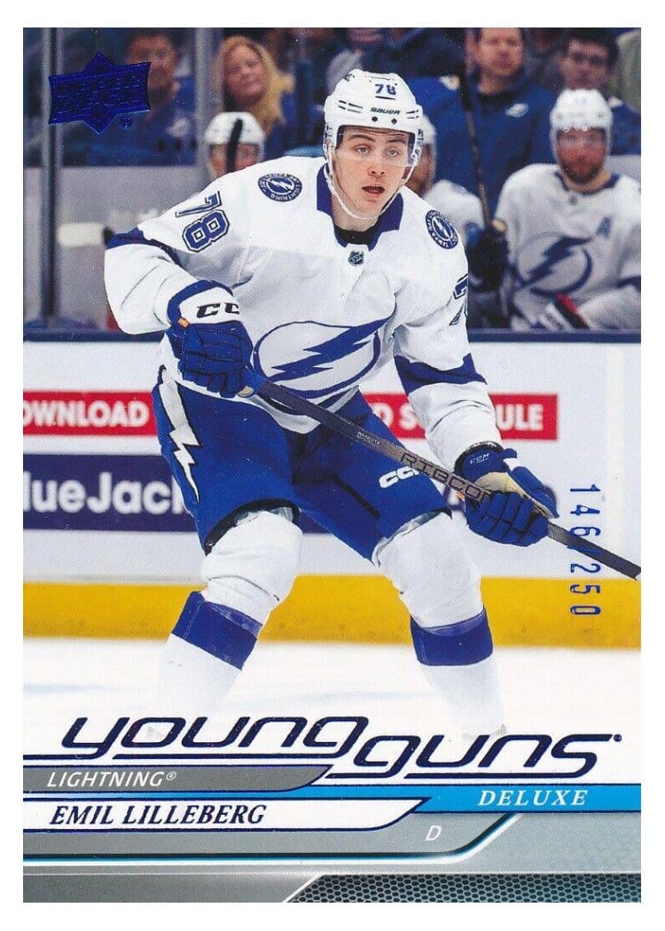 2024-25 Upper Deck Base Set Emil Lilleberg #241 card