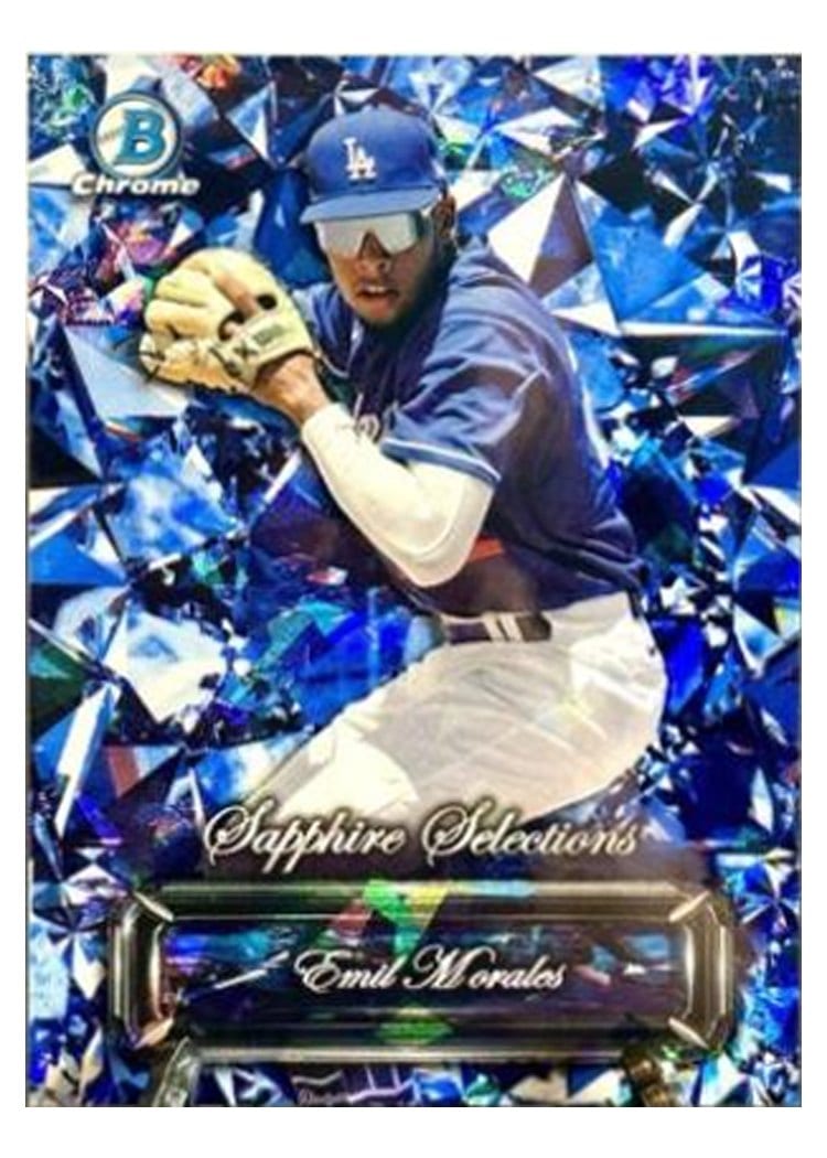 2024 Bowman Chrome Sapphire Edition Selections Emil Morales #SS-7 card