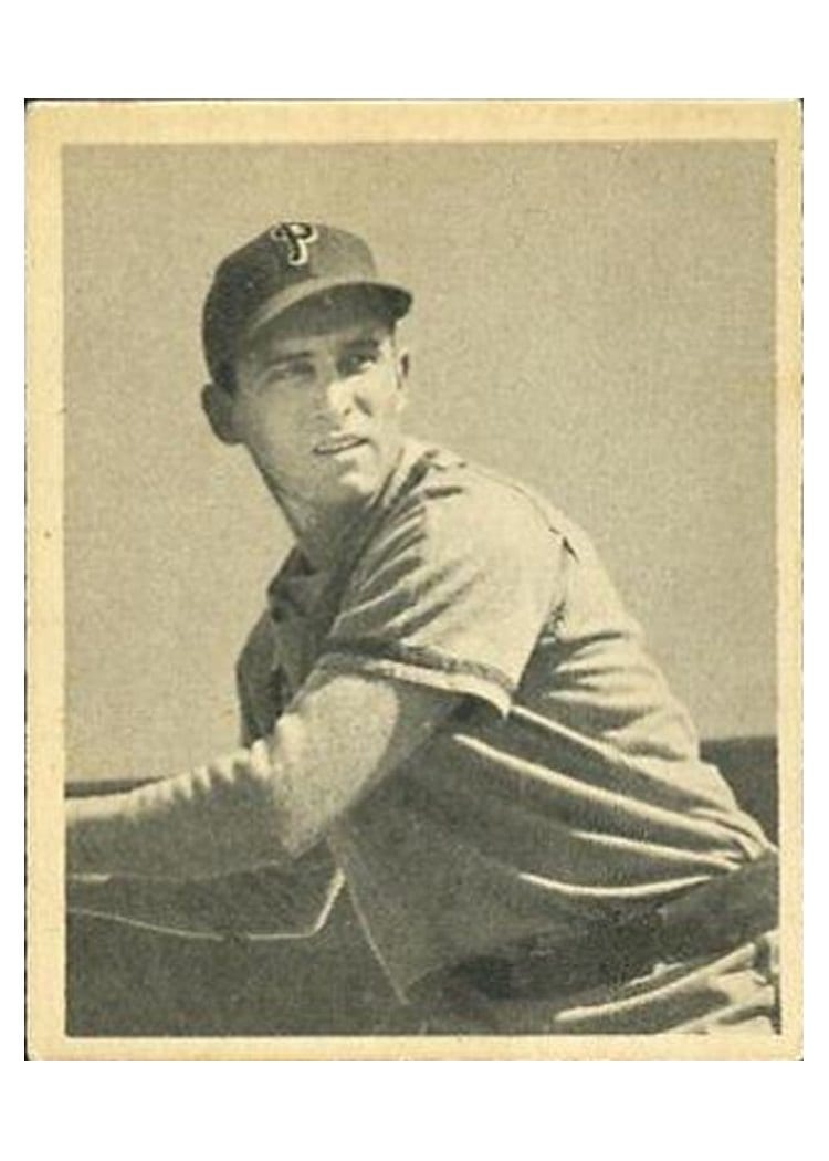 1948 Bowman Emil Verban #28 card