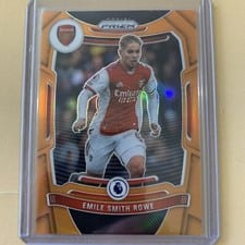 2021 Panini Prizm Premier League Emile Smith Rowe Orange Prizm #206 card