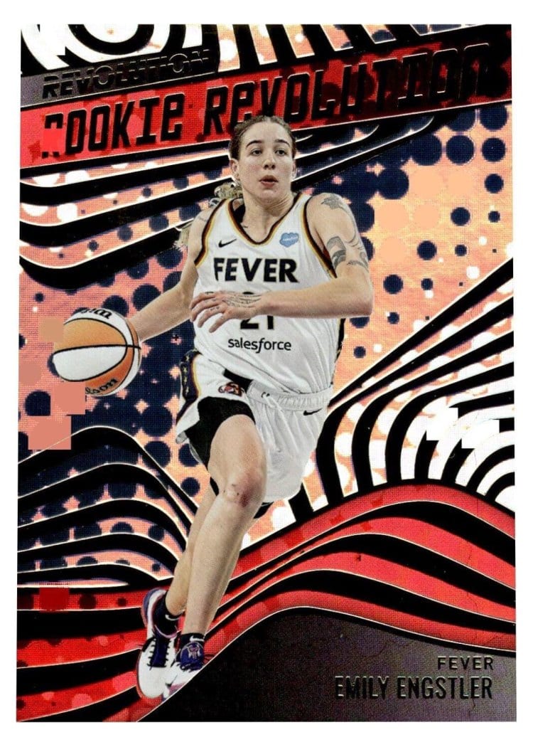 2022 Panini Revolution WNBA Rookie Revolution Emily Engstler #10 card