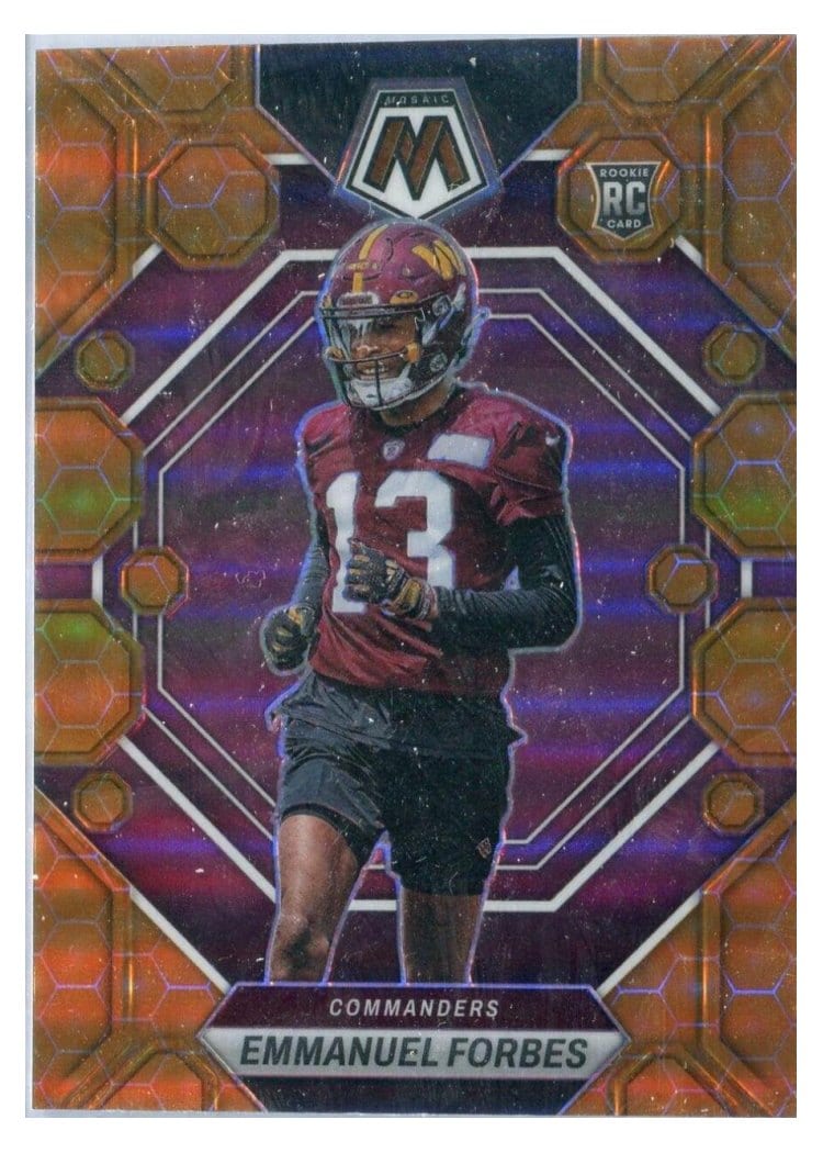 2023 Panini Mosaic Base Set Emmanuel Forbes Honeycomb #319 card