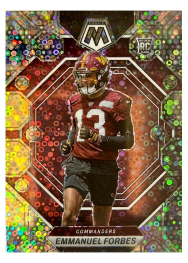 2023 Panini Mosaic Base Set Emmanuel Forbes #319 card