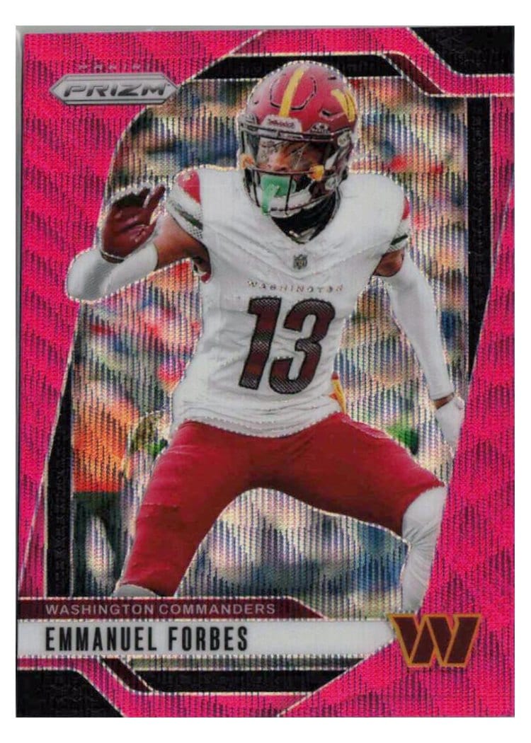 2024 Panini Prizm Base Set Emmanuel Forbes #291 card