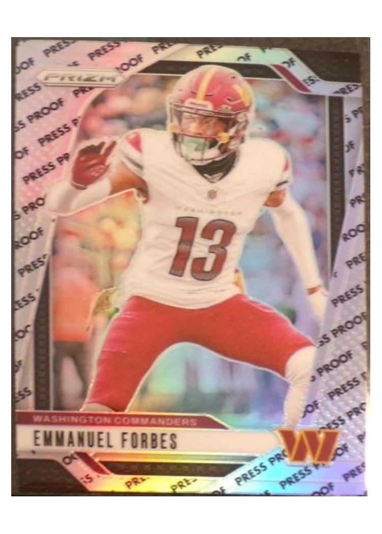 2024 Panini Prizm Base Set Emmanuel Forbes #291 card
