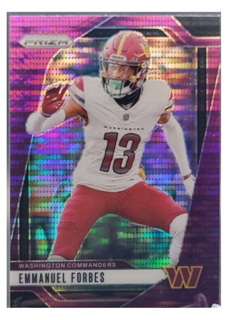 2024 Panini Prizm Base Set Emmanuel Forbes #291 card