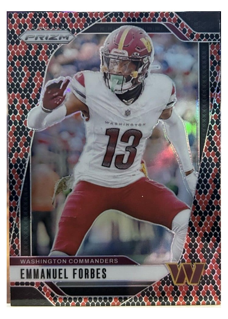 2024 Panini Prizm Base Set Emmanuel Forbes #291 card