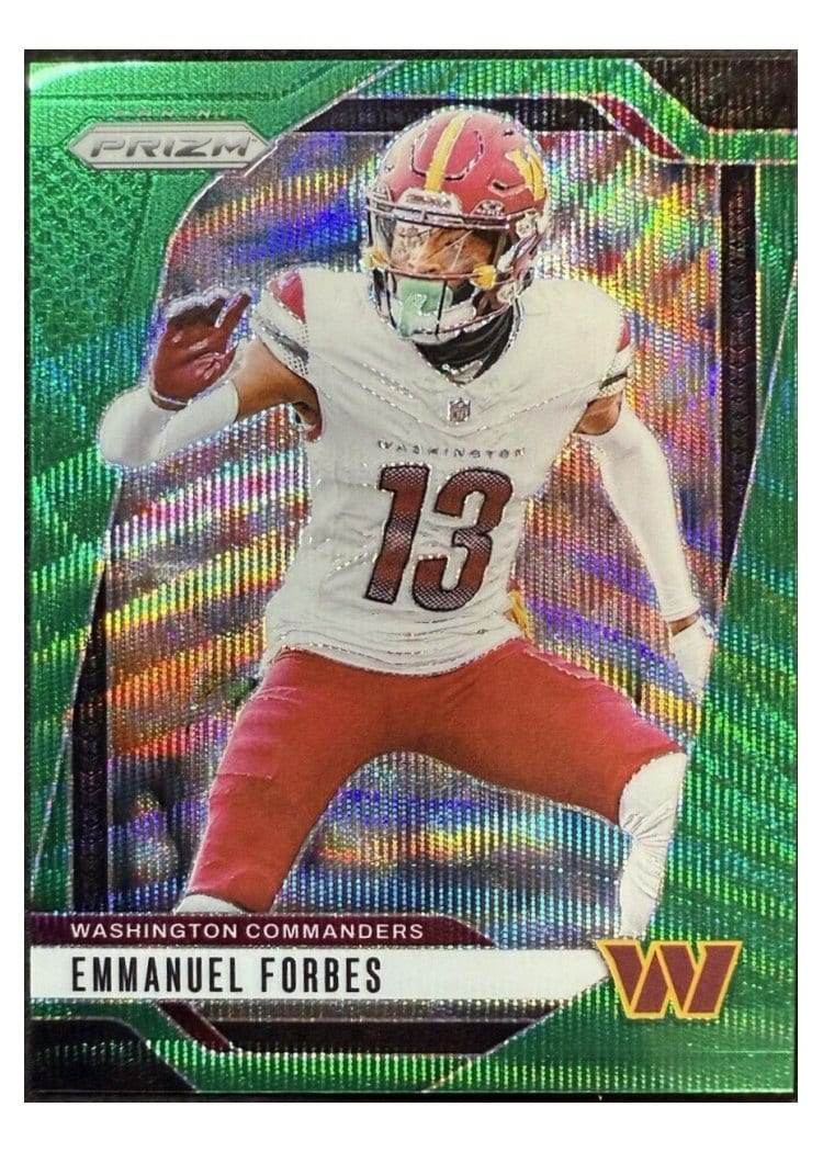 2024 Panini Prizm Base Set Emmanuel Forbes #291 card