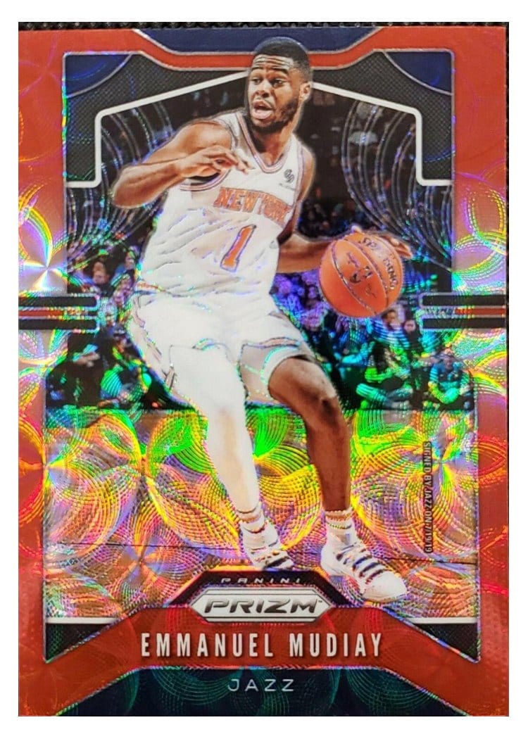 2019-20 Panini Prizm Base Set Emmanuel Mudiay #176 card