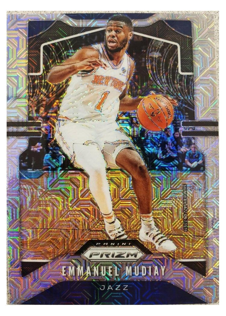 2019-20 Panini Prizm Base Set Emmanuel Mudiay #176 card