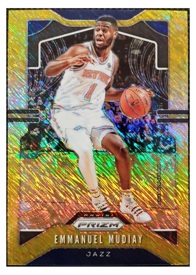 2019-20 Panini Prizm Base Set Emmanuel Mudiay #176 card
