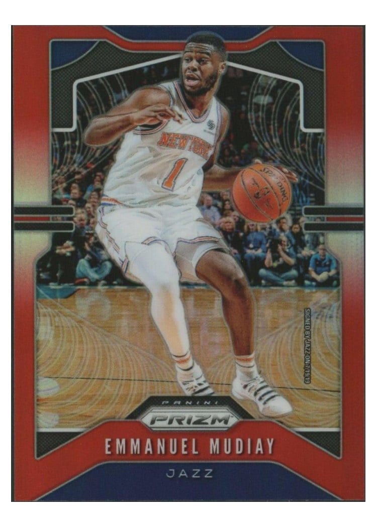 2019-20 Panini Prizm Base Set Emmanuel Mudiay #176 card