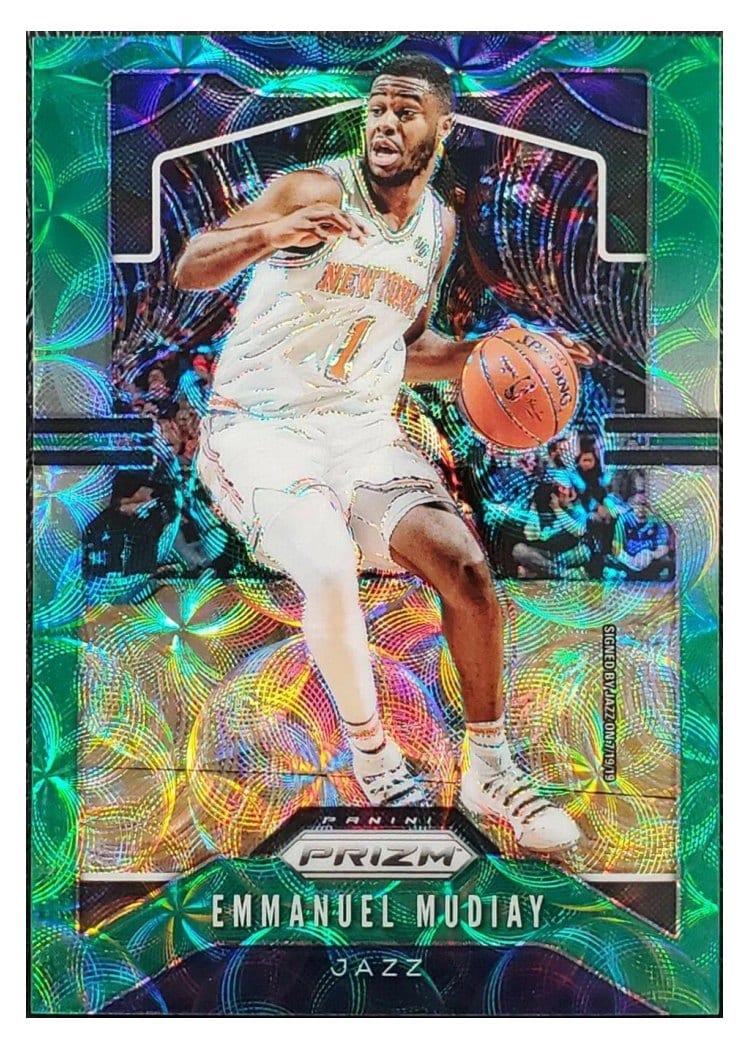 2019-20 Panini Prizm Base Set Emmanuel Mudiay #176 card