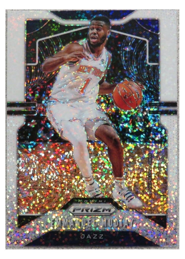 2019-20 Panini Prizm Base Set Emmanuel Mudiay #176 card